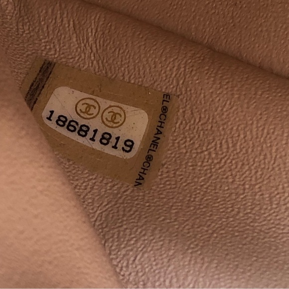 💯 AUTHENTIC CHANEL CAVIAR DOUBLE FLAP BEIGE CLAIR - Picture 3 of 16